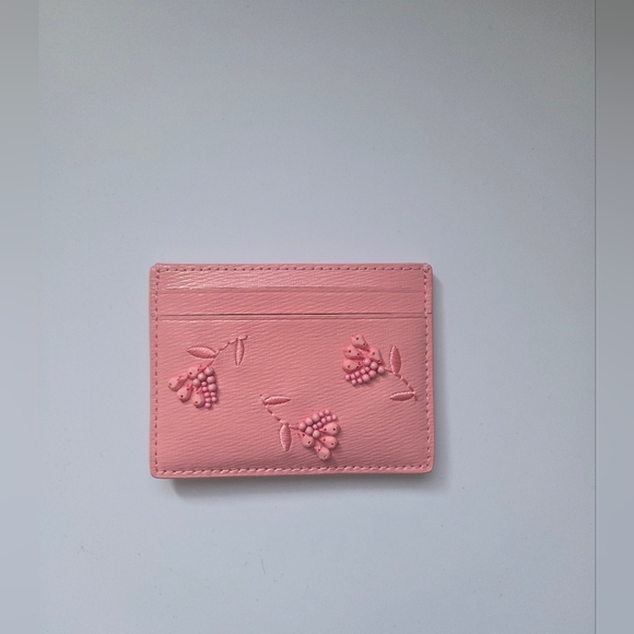 Kate Spade Floral Small Slim Card Holder - Picture 2 of 3